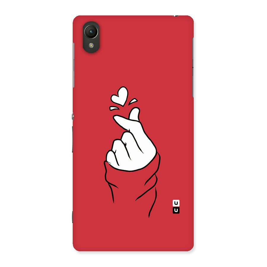 Korean Love Sign Back Case for Sony Xperia Z2