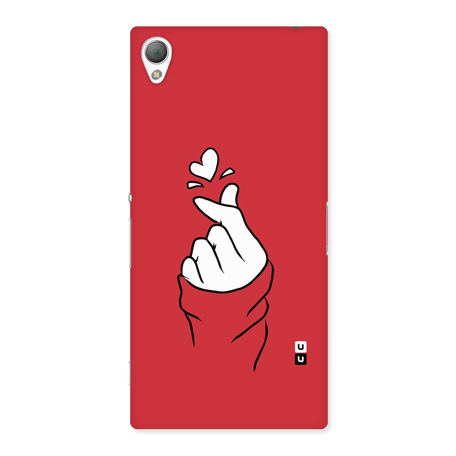 Korean Love Sign Back Case for Sony Xperia Z3