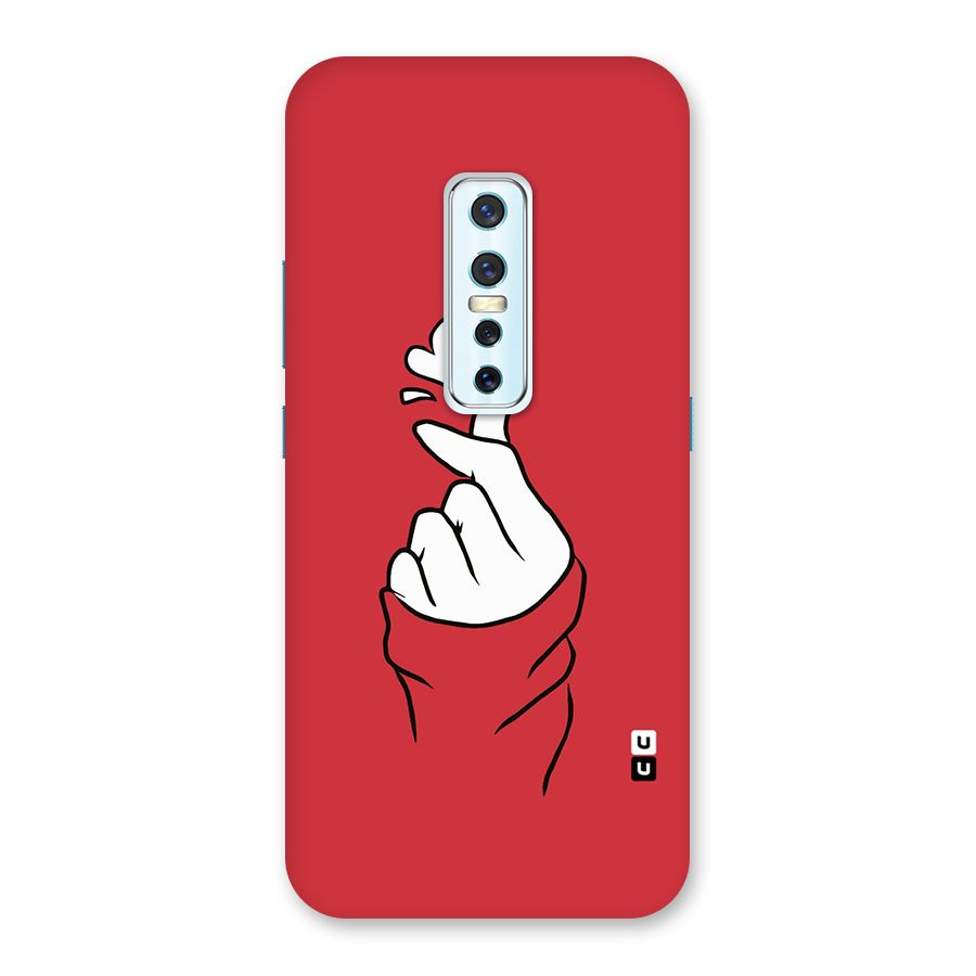 Korean Love Sign Back Case for Vivo V17 Pro