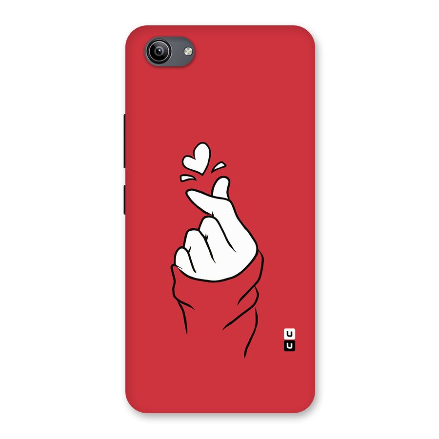 Korean Love Sign Back Case for Vivo Y81i