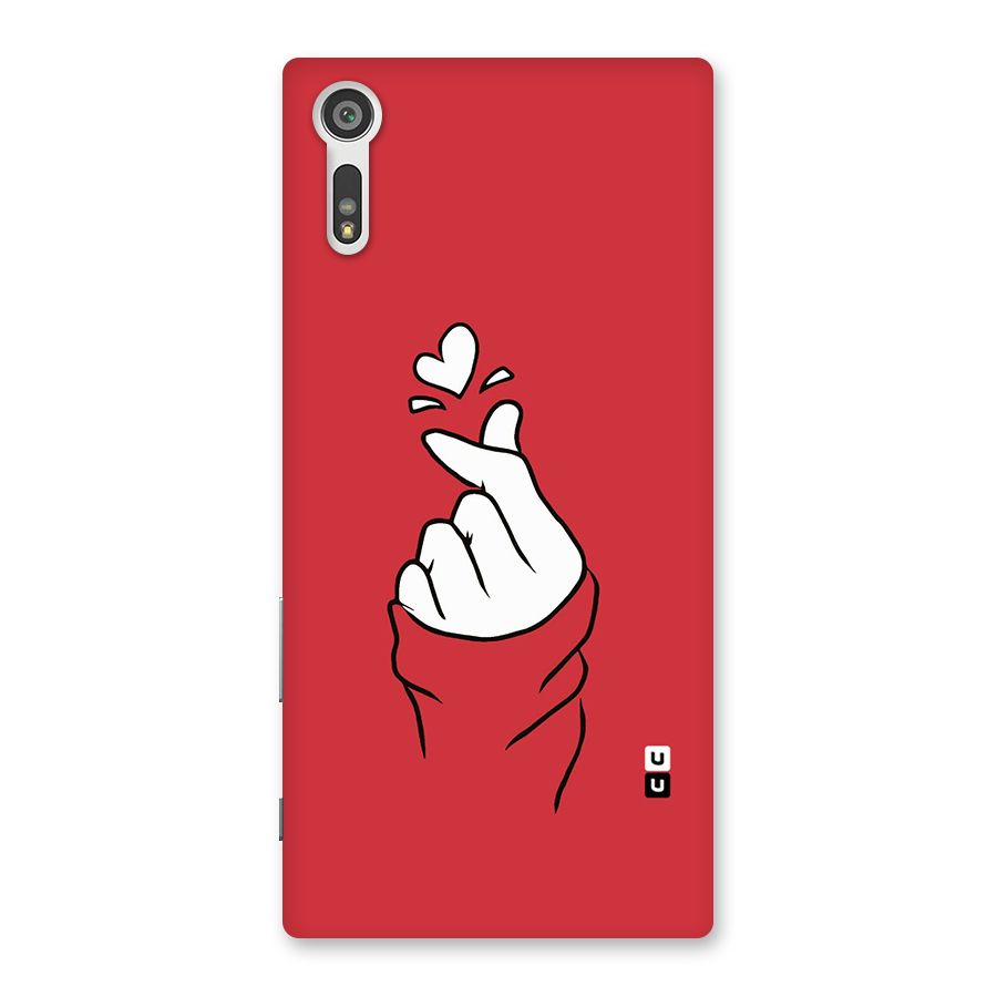 Korean Love Sign Back Case for Xperia XZ
