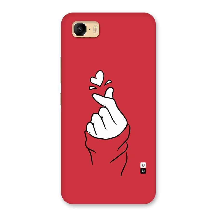 Korean Love Sign Back Case for Zenfone 3s Max