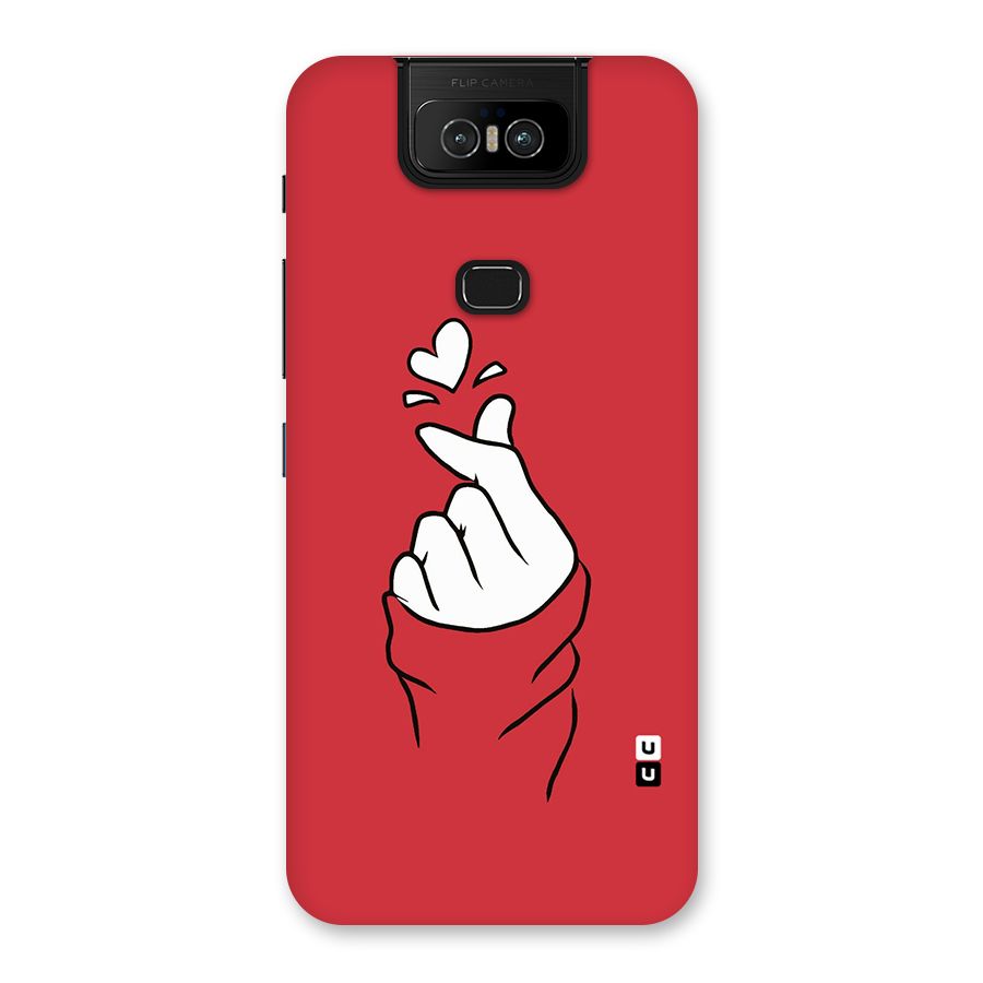 Korean Love Sign Back Case for Zenfone 6z