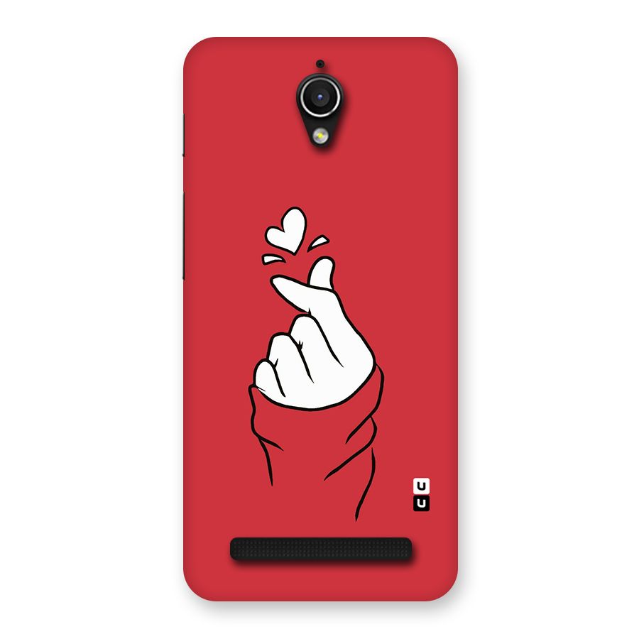 Korean Love Sign Back Case for Zenfone Go