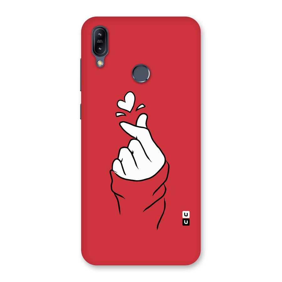 Korean Love Sign Back Case for Zenfone Max M2