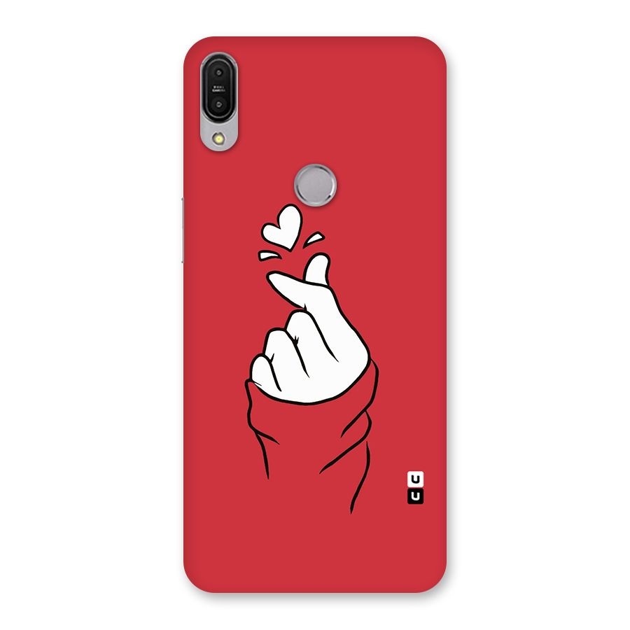 Korean Love Sign Back Case for Zenfone Max Pro M1
