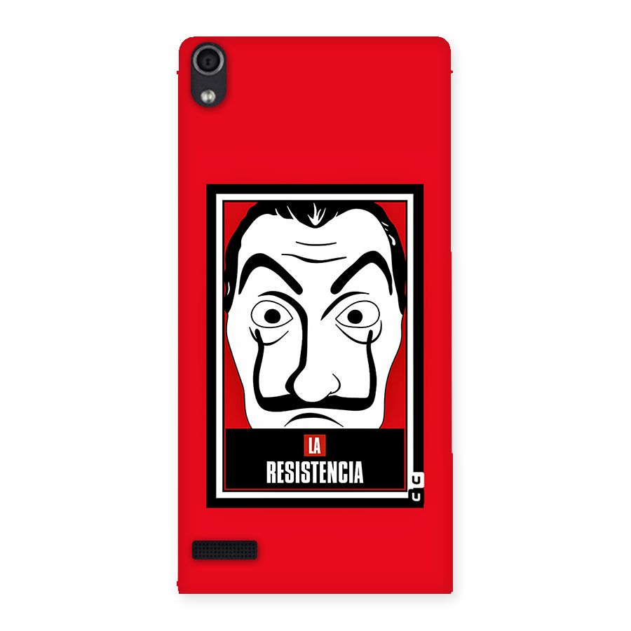 La Resistencia Minimalist Back Case for Ascend P6