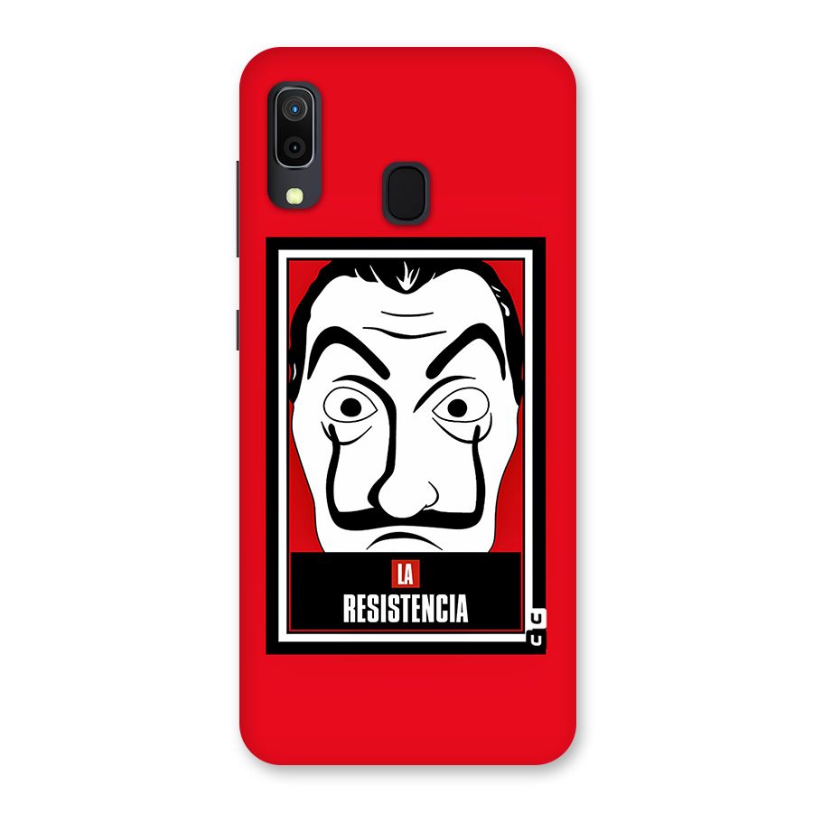 La Resistencia Minimalist Back Case for Galaxy A20