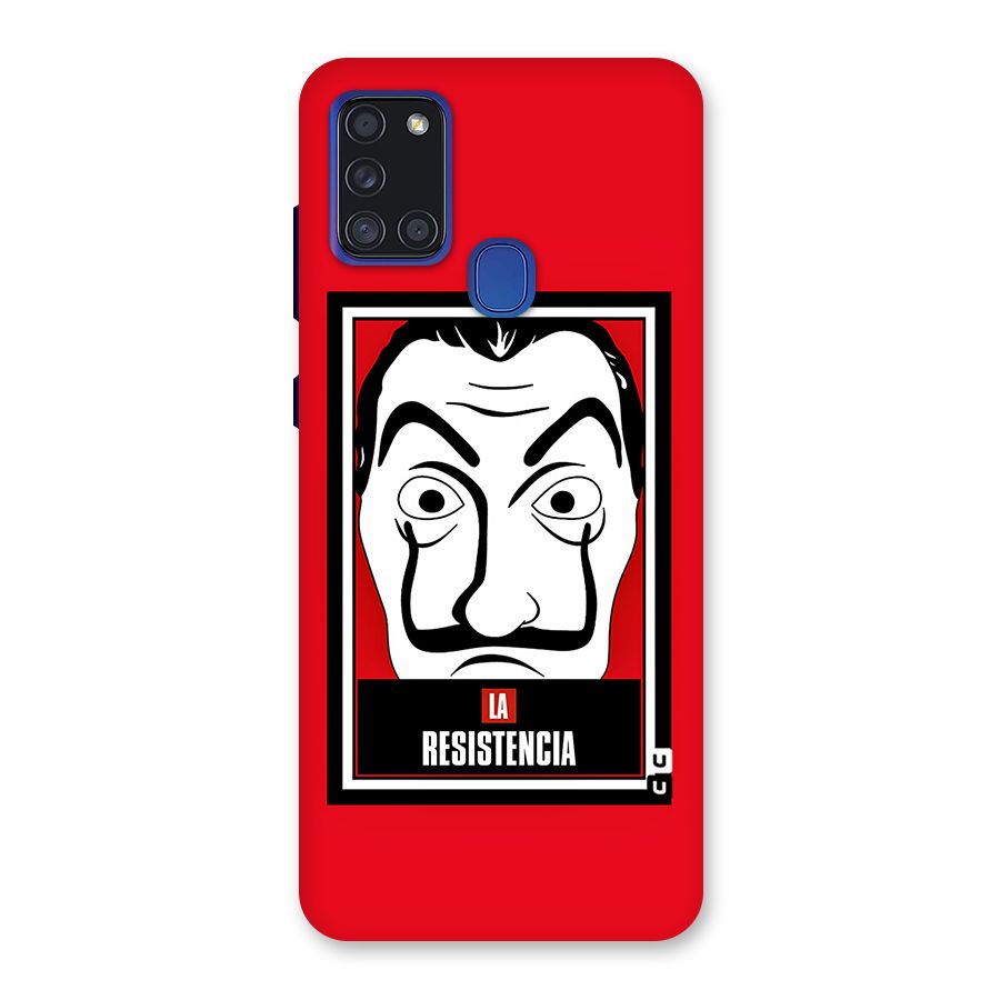 La Resistencia Minimalist Back Case for Galaxy A21s