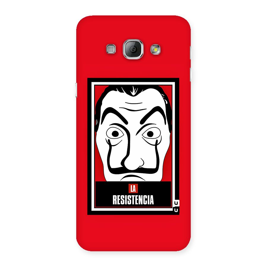 La Resistencia Minimalist Back Case for Galaxy A8