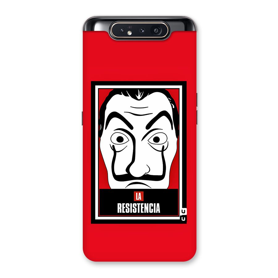 La Resistencia Minimalist Back Case for Galaxy A80