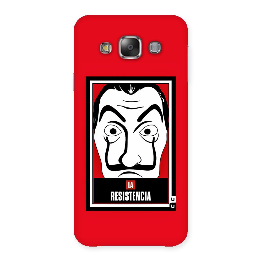 La Resistencia Minimalist Back Case for Galaxy E7