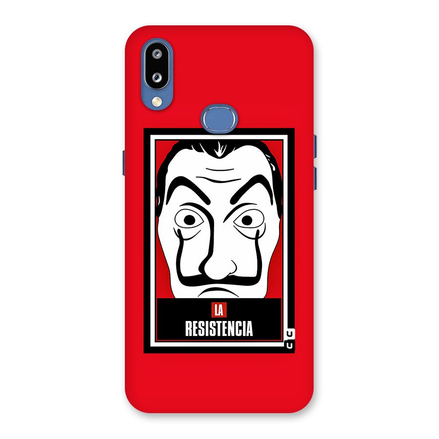 La Resistencia Minimalist Back Case for Galaxy M01s