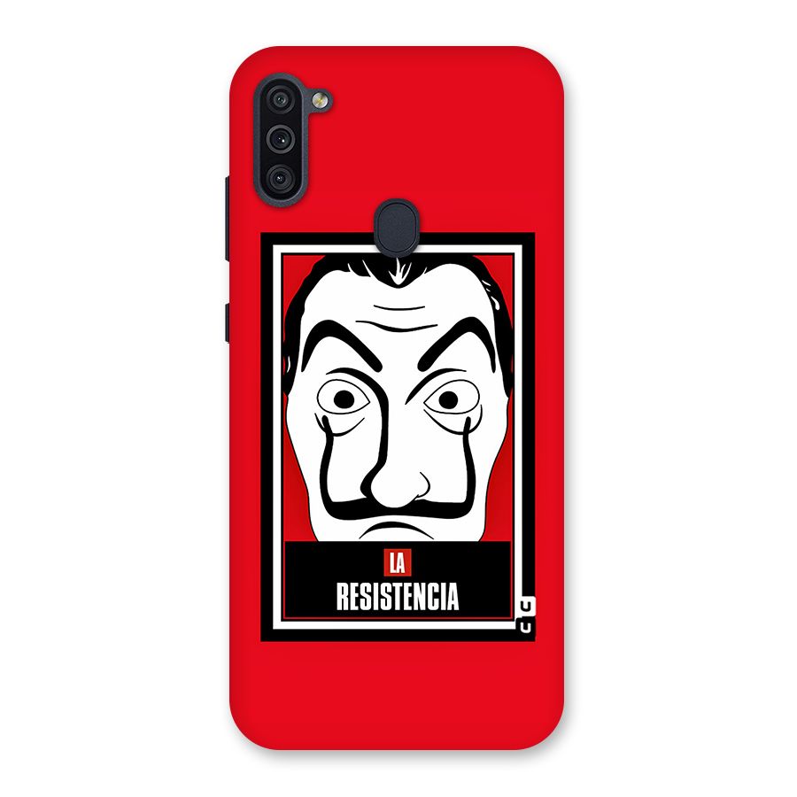 La Resistencia Minimalist Back Case for Galaxy M11
