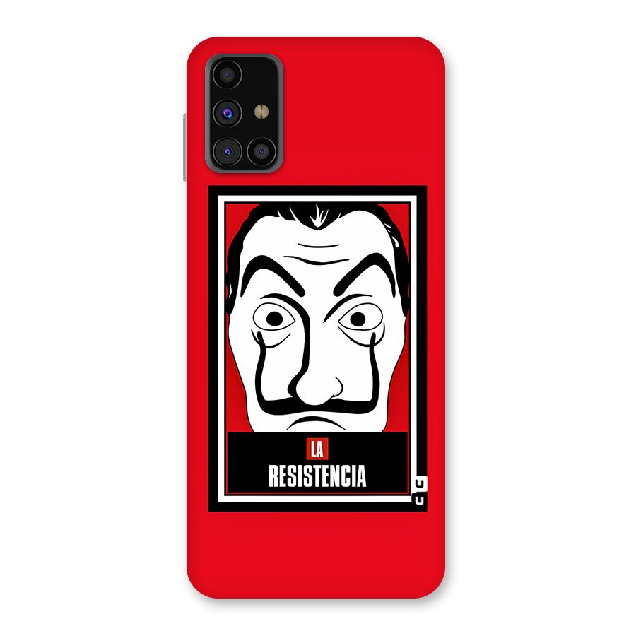 La Resistencia Minimalist Back Case for Galaxy M31s
