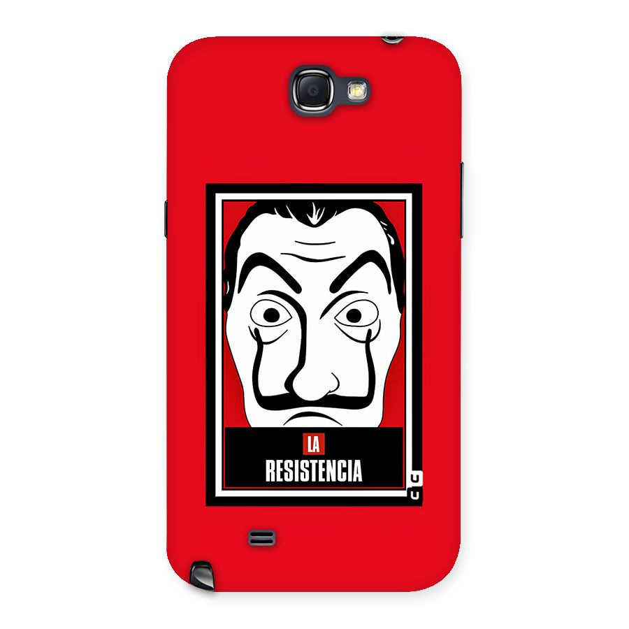 La Resistencia Minimalist Back Case for Galaxy Note 2