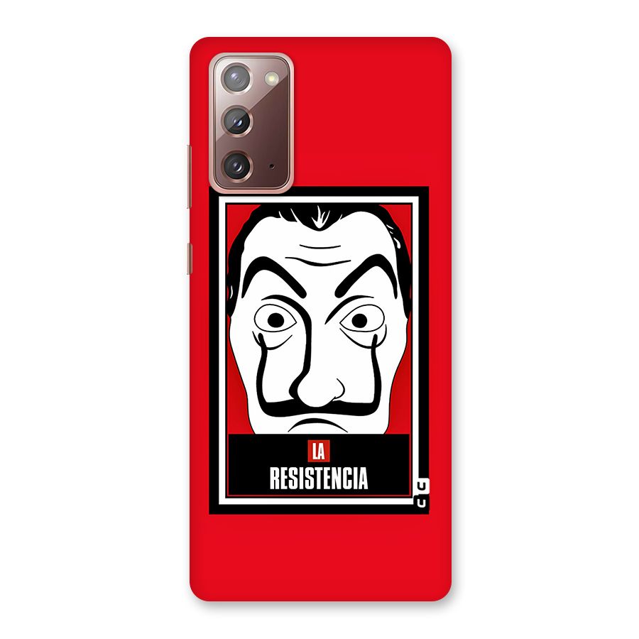 La Resistencia Minimalist Back Case for Galaxy Note 20
