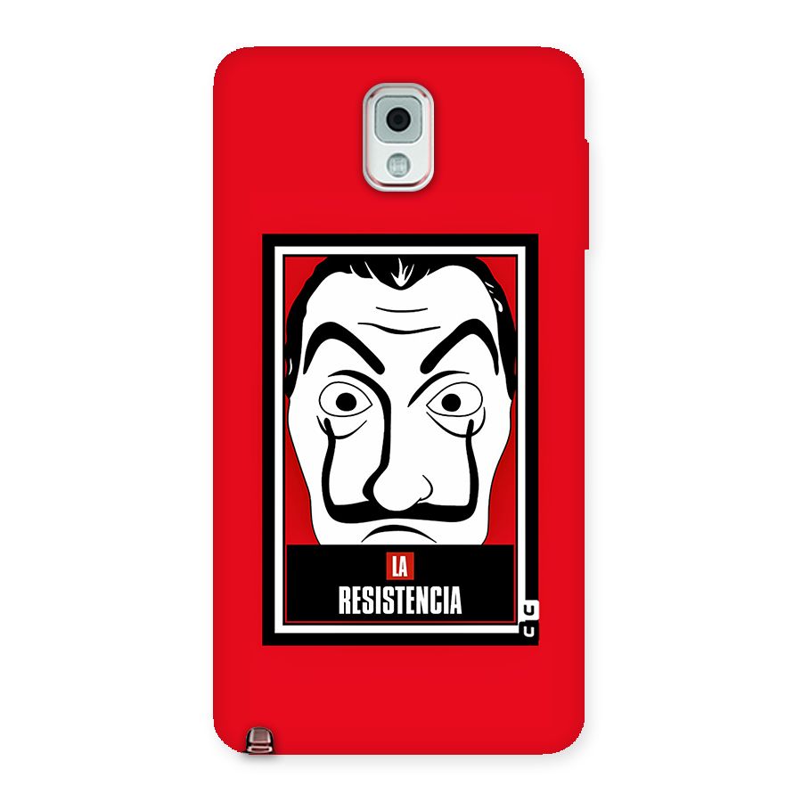 La Resistencia Minimalist Back Case for Galaxy Note 3