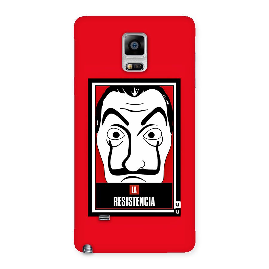 La Resistencia Minimalist Back Case for Galaxy Note 4