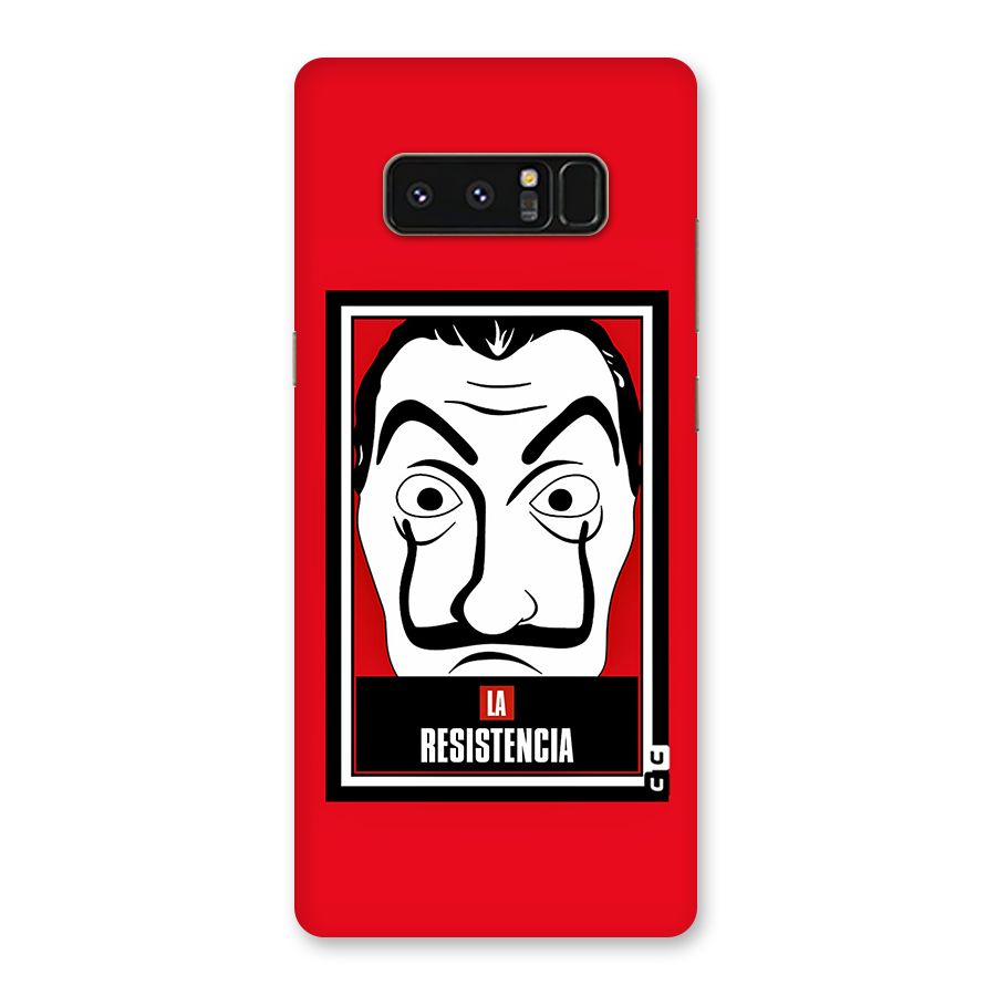 La Resistencia Minimalist Back Case for Galaxy Note 8