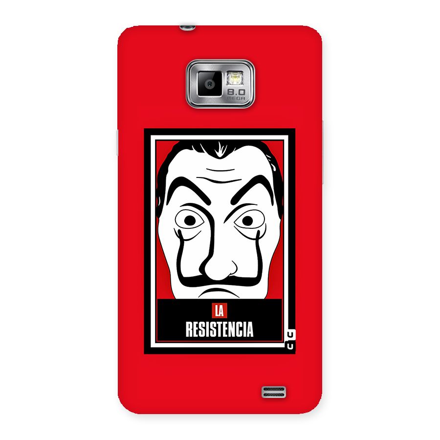 La Resistencia Minimalist Back Case for Galaxy S2
