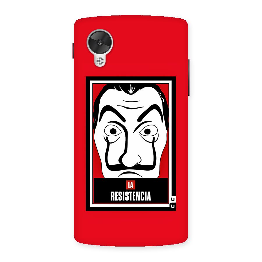 La Resistencia Minimalist Back Case for Google Nexsus 5