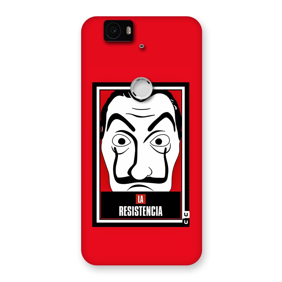 La Resistencia Minimalist Back Case for Google Nexus-6P