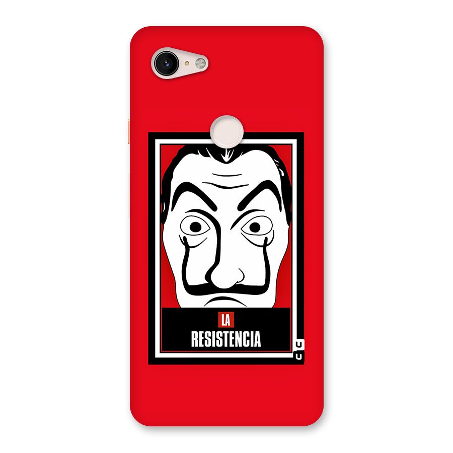 La Resistencia Minimalist Back Case for Google Pixel 3 XL
