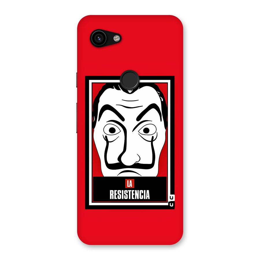 La Resistencia Minimalist Back Case for Google Pixel 3a