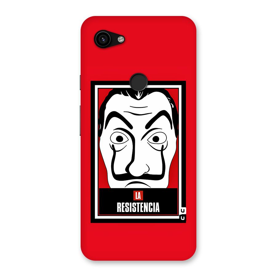 La Resistencia Minimalist Back Case for Google Pixel 3a XL