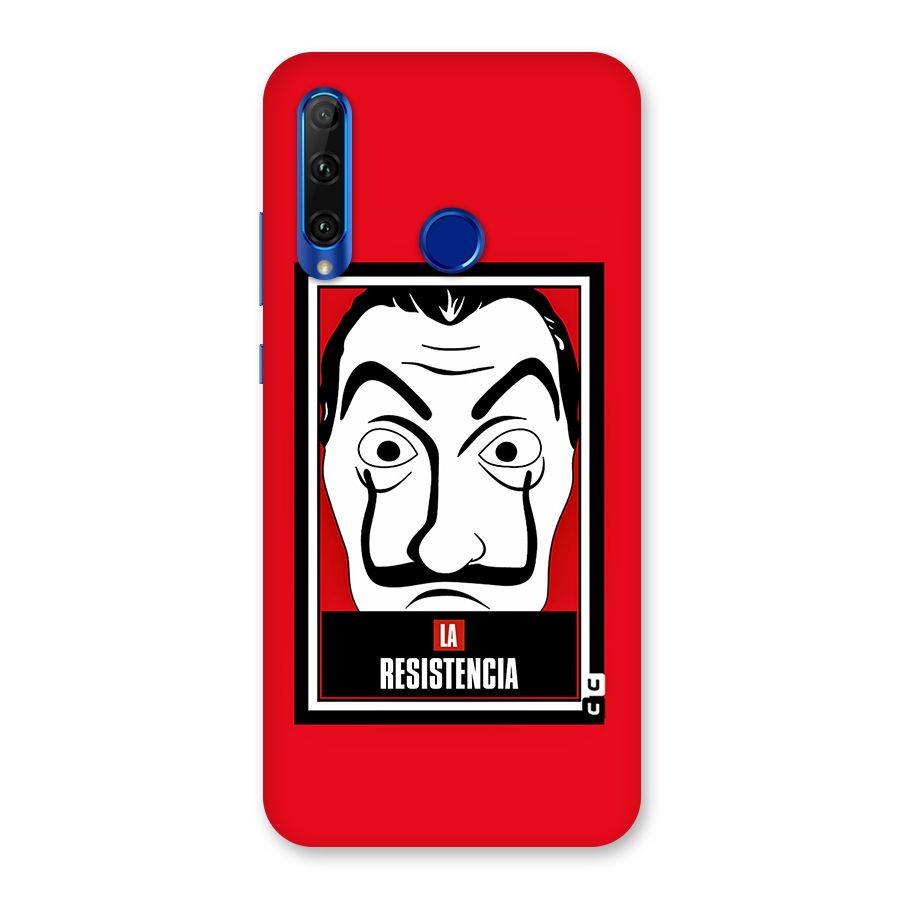 La Resistencia Minimalist Back Case for Honor 20i