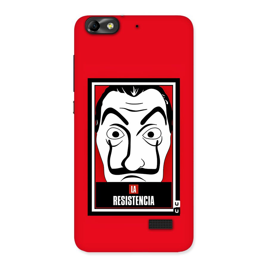 La Resistencia Minimalist Back Case for Honor 4C