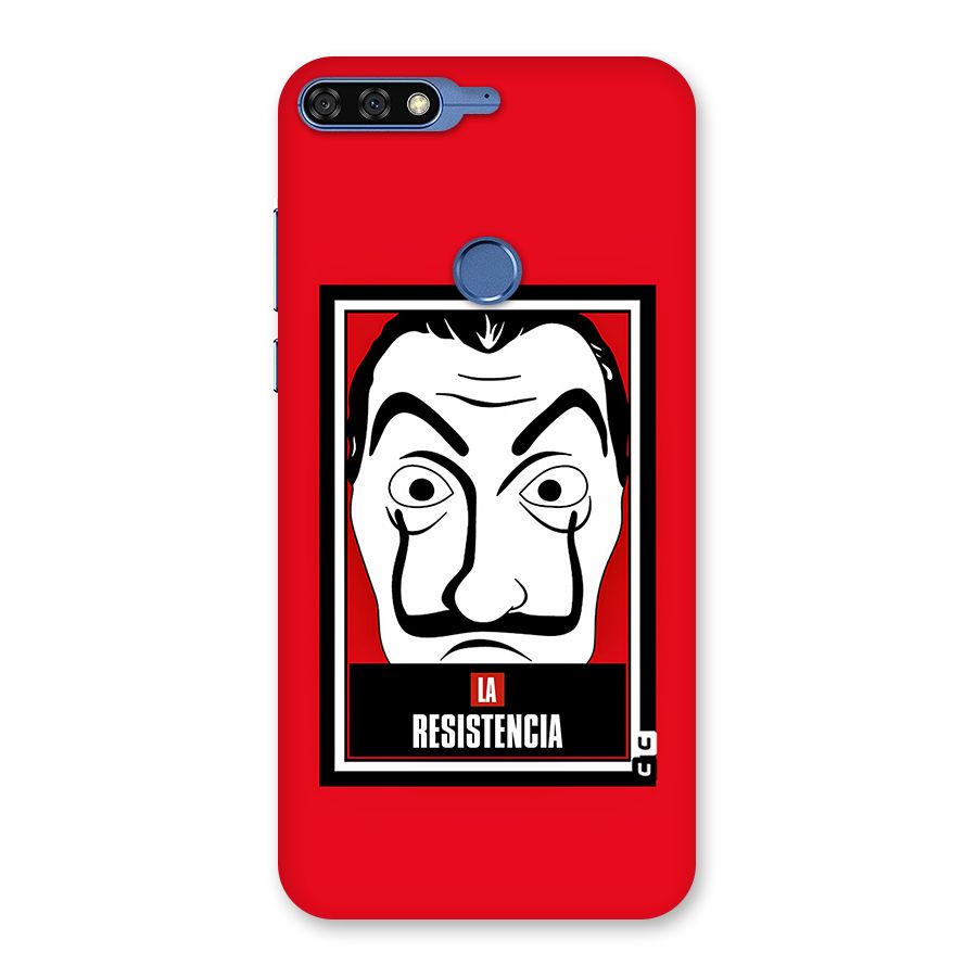 La Resistencia Minimalist Back Case for Honor 7C