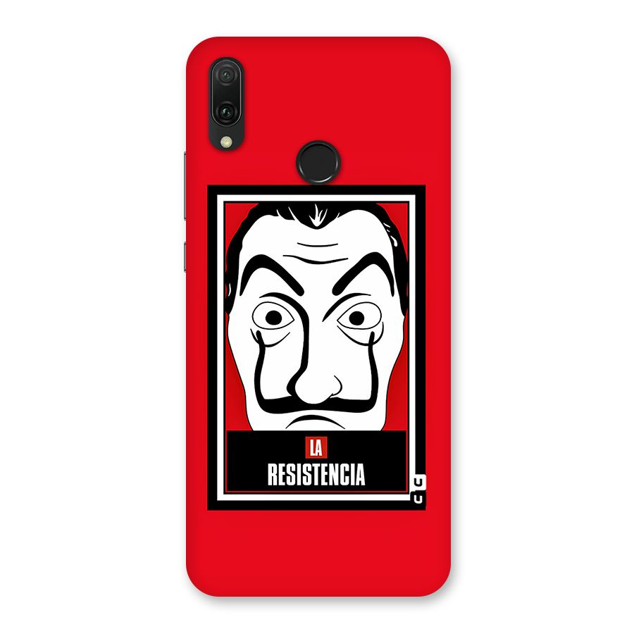 La Resistencia Minimalist Back Case for Huawei Y9 (2019)