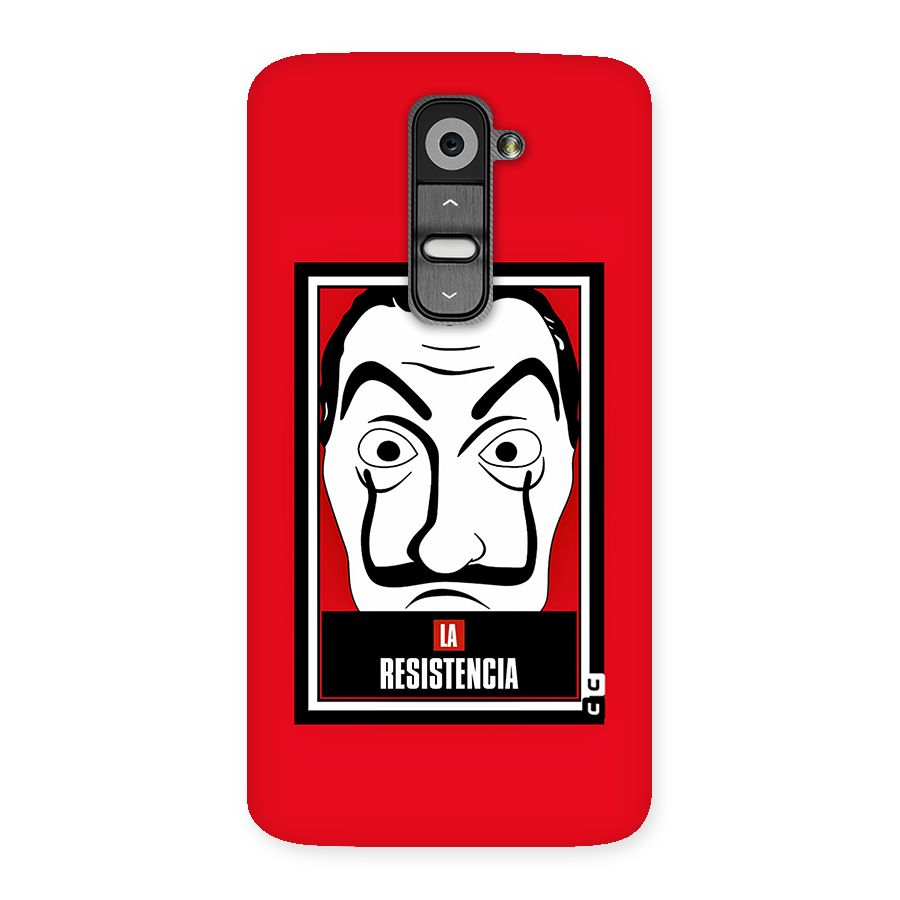 La Resistencia Minimalist Back Case for LG G2