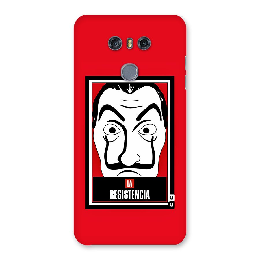 La Resistencia Minimalist Back Case for LG G6