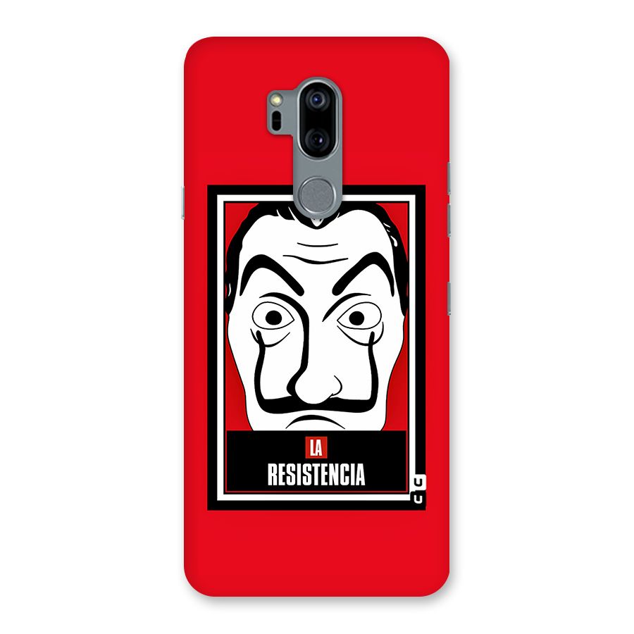 La Resistencia Minimalist Back Case for LG G7