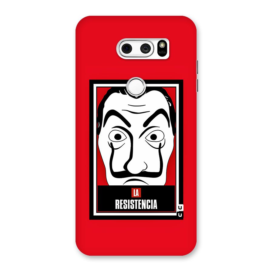 La Resistencia Minimalist Back Case for LG V30