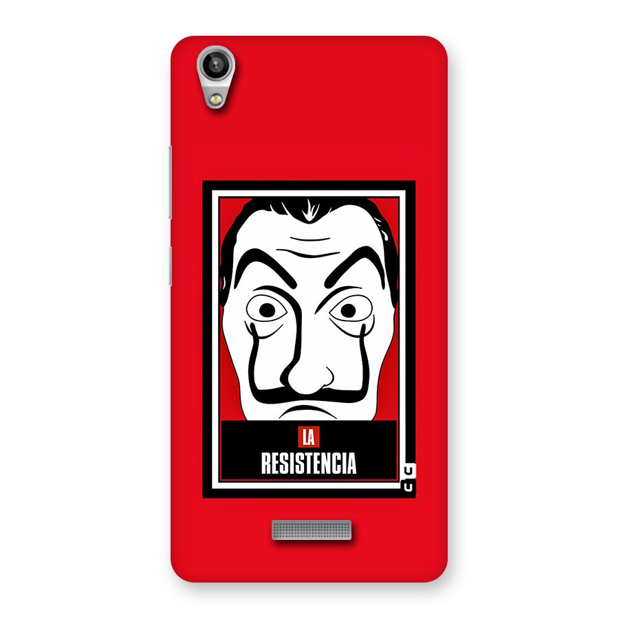 La Resistencia Minimalist Back Case for Lava-Pixel-V1