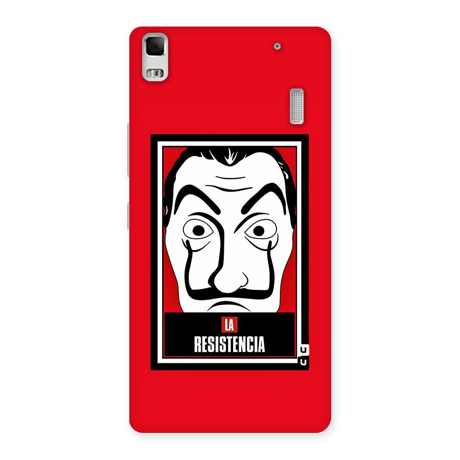 La Resistencia Minimalist Back Case for Lenovo K3 Note