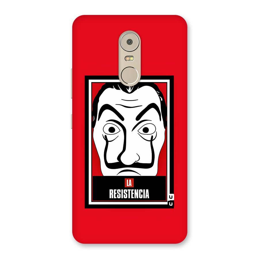 La Resistencia Minimalist Back Case for Lenovo K6 Note