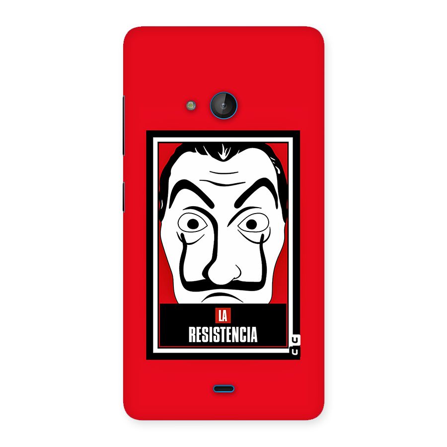 La Resistencia Minimalist Back Case for Lumia 540
