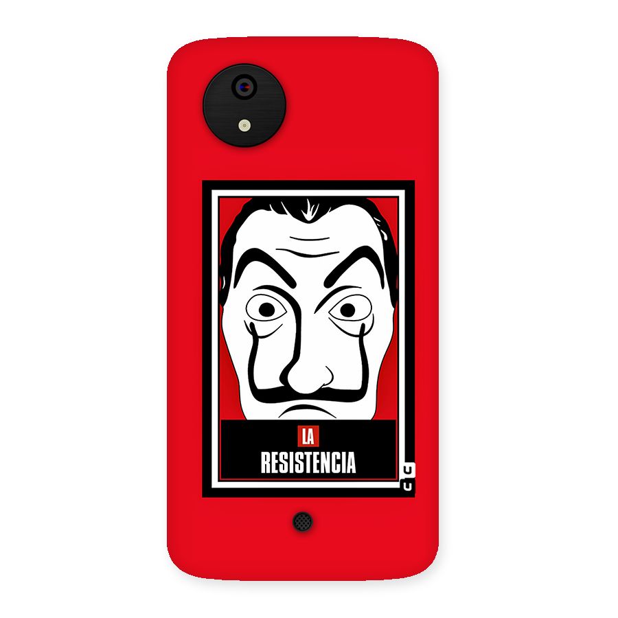 La Resistencia Minimalist Back Case for Micromax Canvas A1