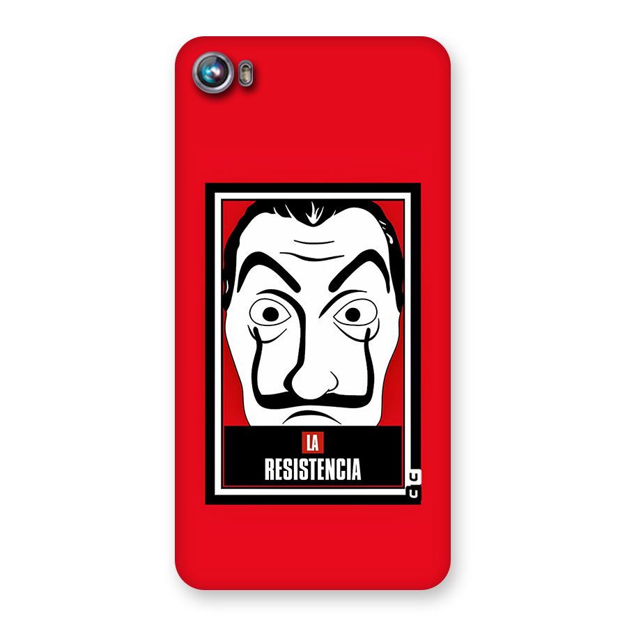 La Resistencia Minimalist Back Case for Micromax Canvas Fire 4 A107