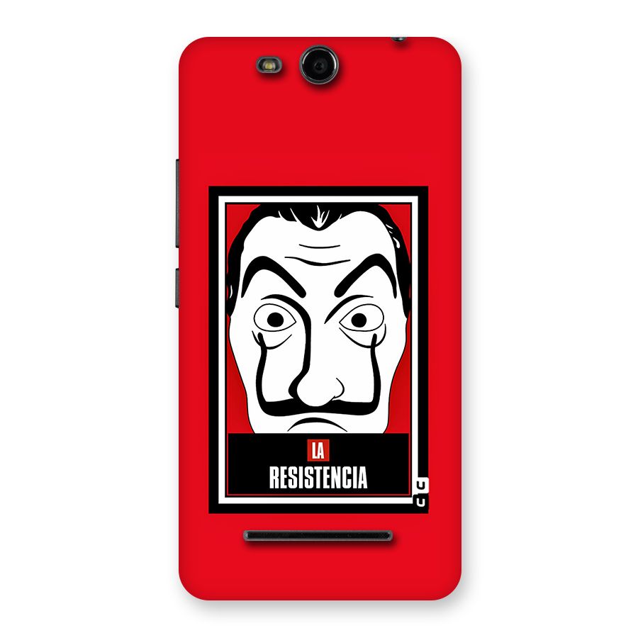 La Resistencia Minimalist Back Case for Micromax Canvas Juice 3 Q392