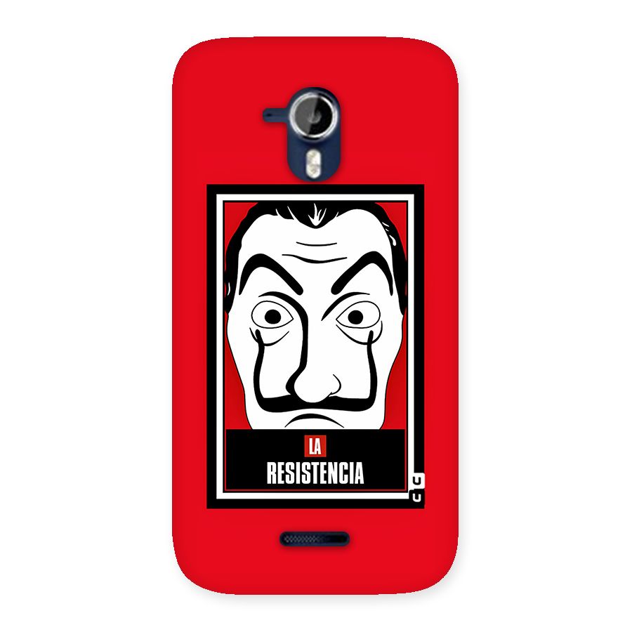 La Resistencia Minimalist Back Case for Micromax Canvas Magnus A117