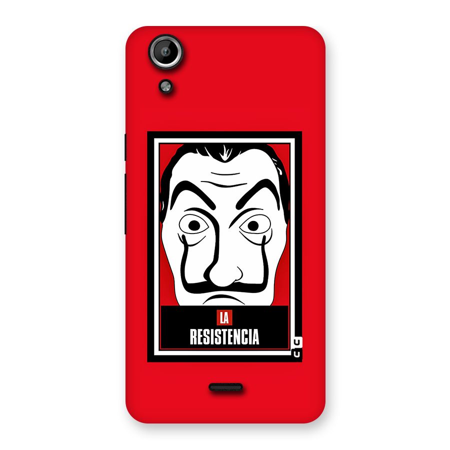 La Resistencia Minimalist Back Case for Micromax Canvas Selfie Lens Q345