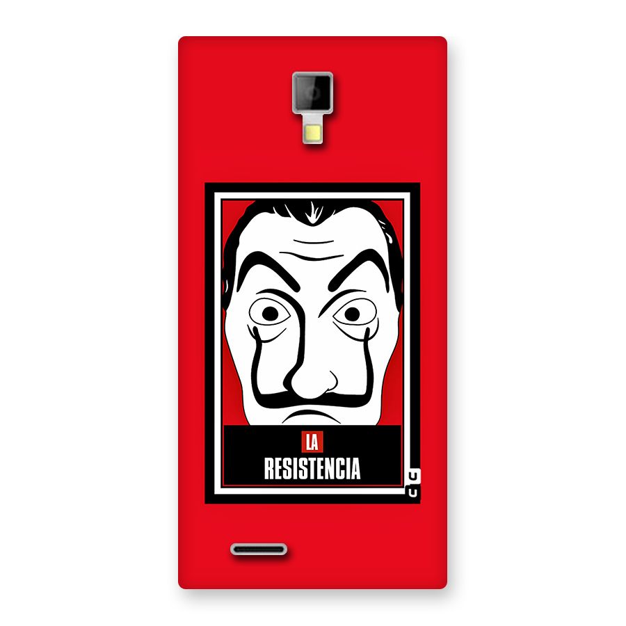 La Resistencia Minimalist Back Case for Micromax Canvas Xpress A99