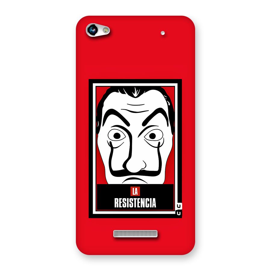 La Resistencia Minimalist Back Case for Micromax Hue 2