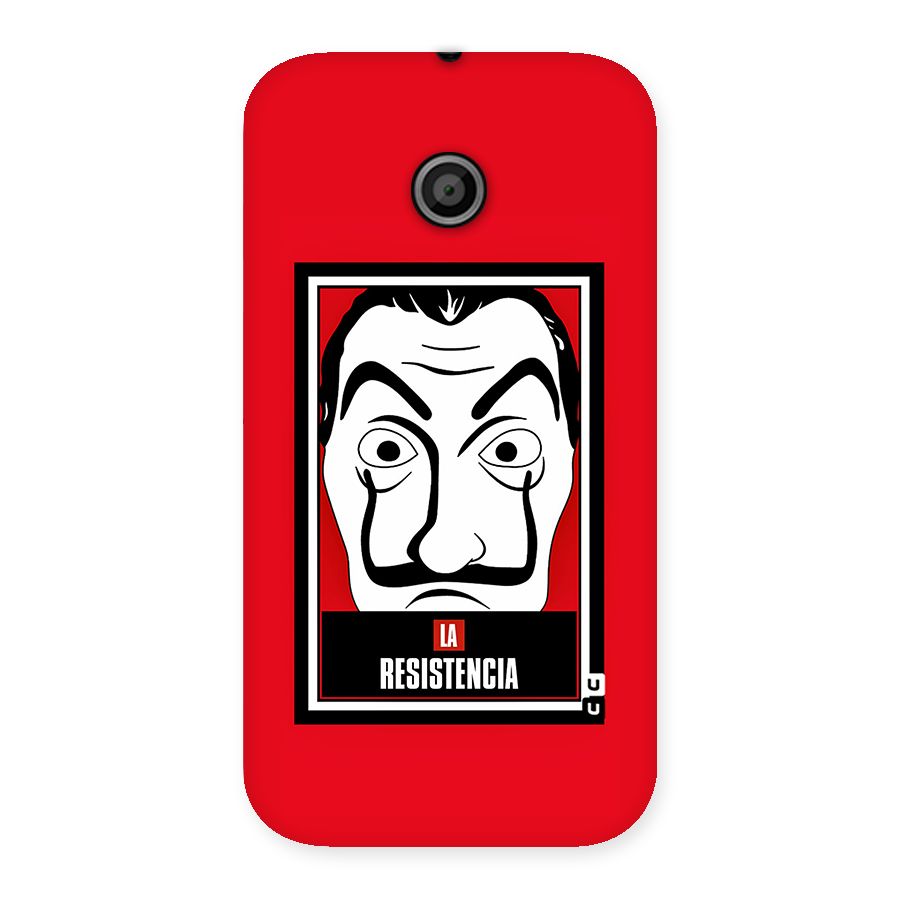 La Resistencia Minimalist Back Case for Moto E